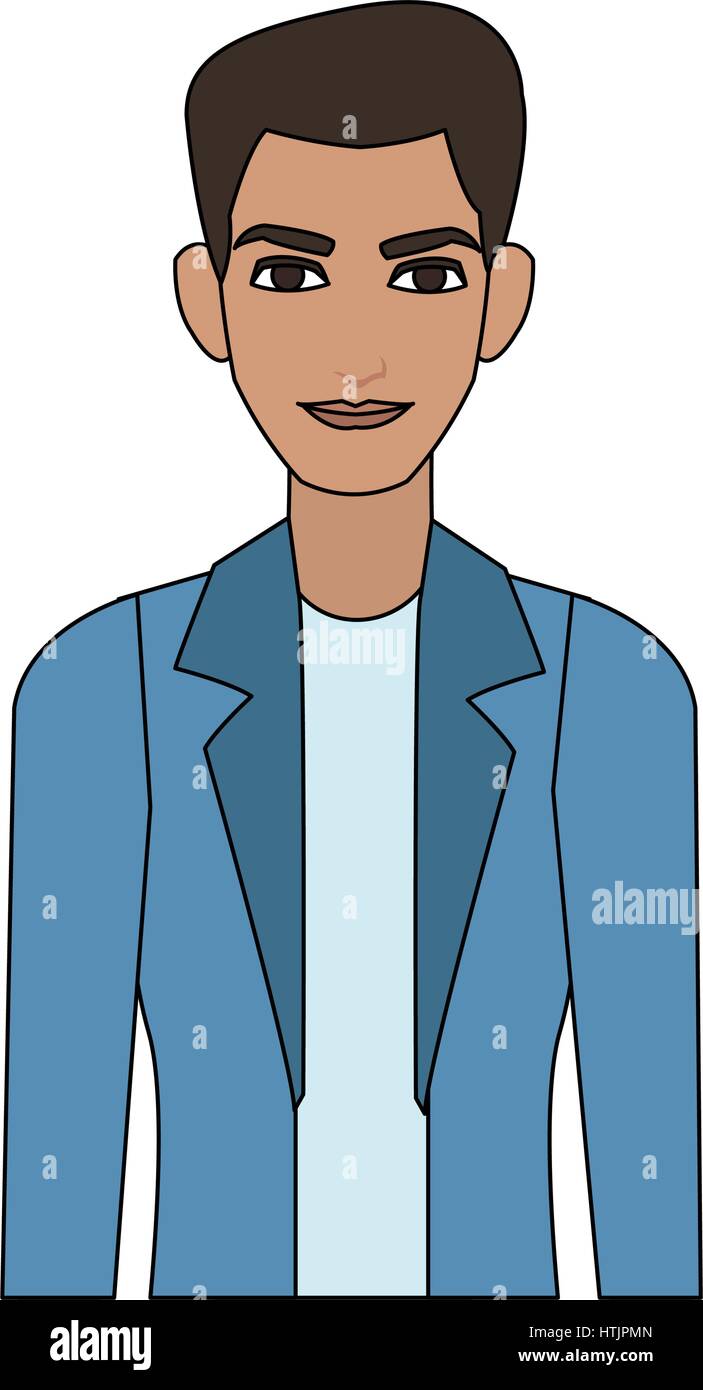 handsome young man icon image Stock Vector Image & Art - Alamy