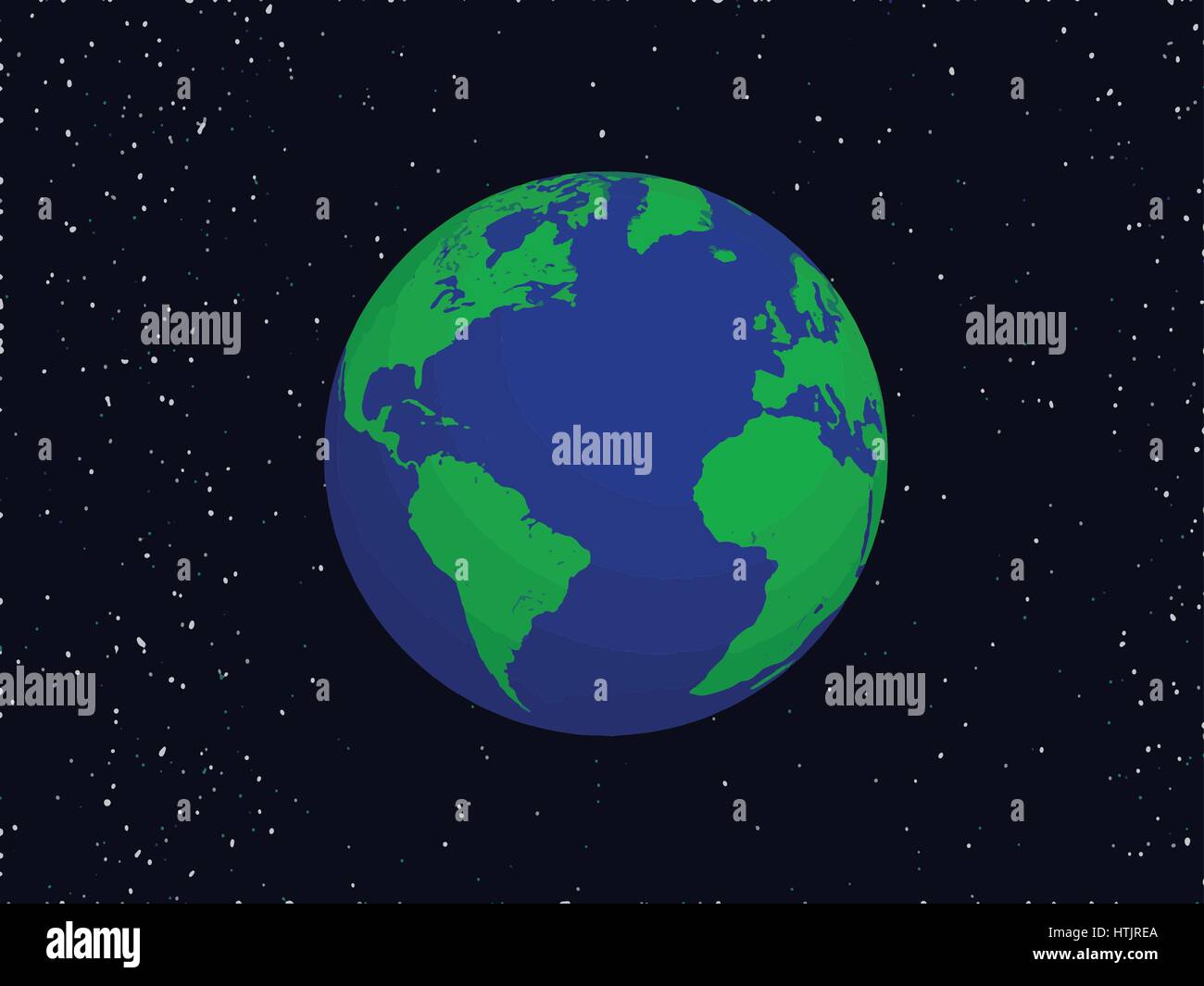 earth planet vector illustration Stock Vector Image & Art - Alamy