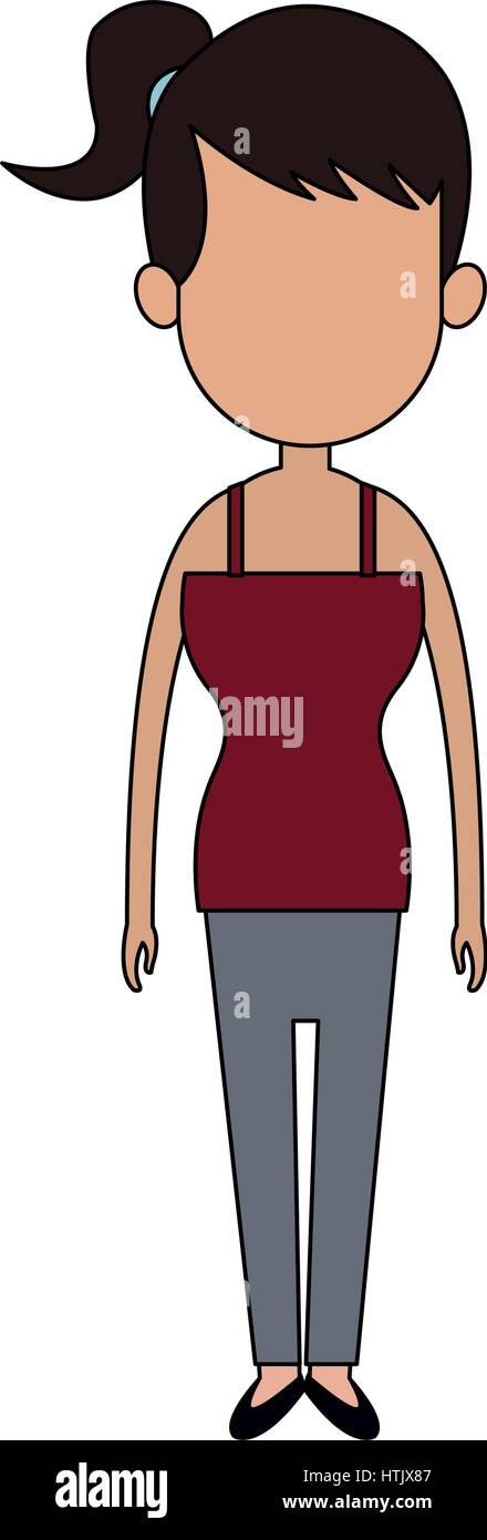 woman cartoon icon image Stock Vector Image & Art - Alamy