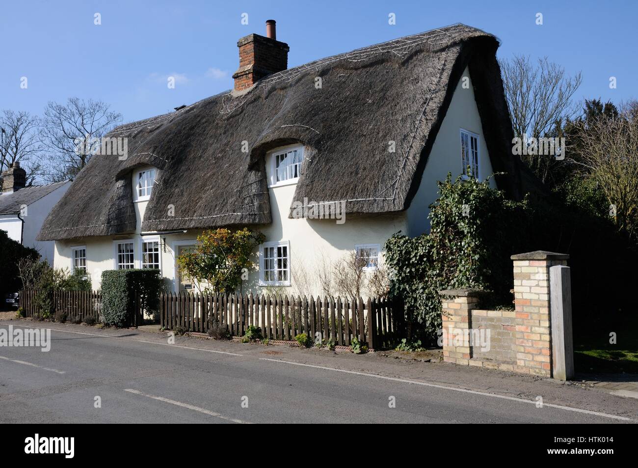 No 3 High Street, Foxton, Cambridgeshire, is one of the variety of delightful thatched cottages