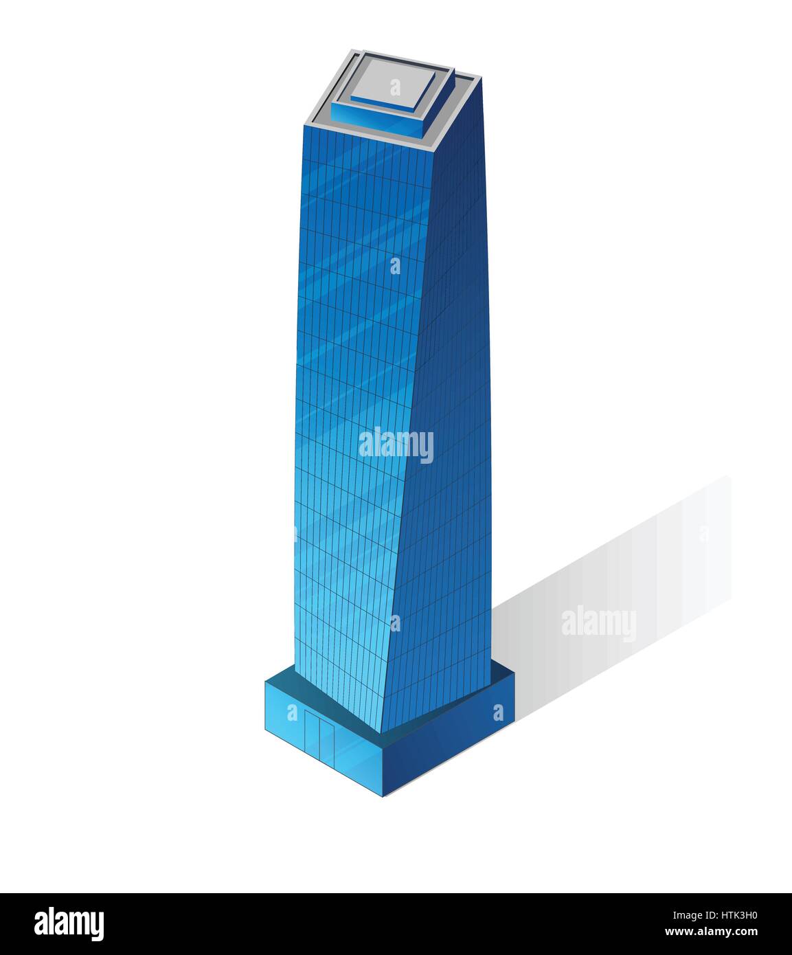 Vector isometric skyscraper icon Stock Vector Image & Art - Alamy