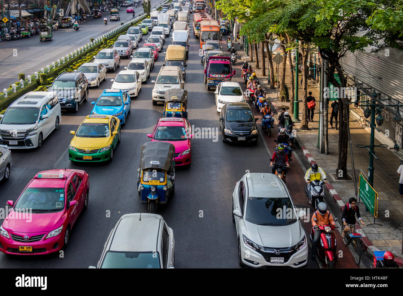 Traffic congestion in Bangkok Thailand some say it is the worst city in ...