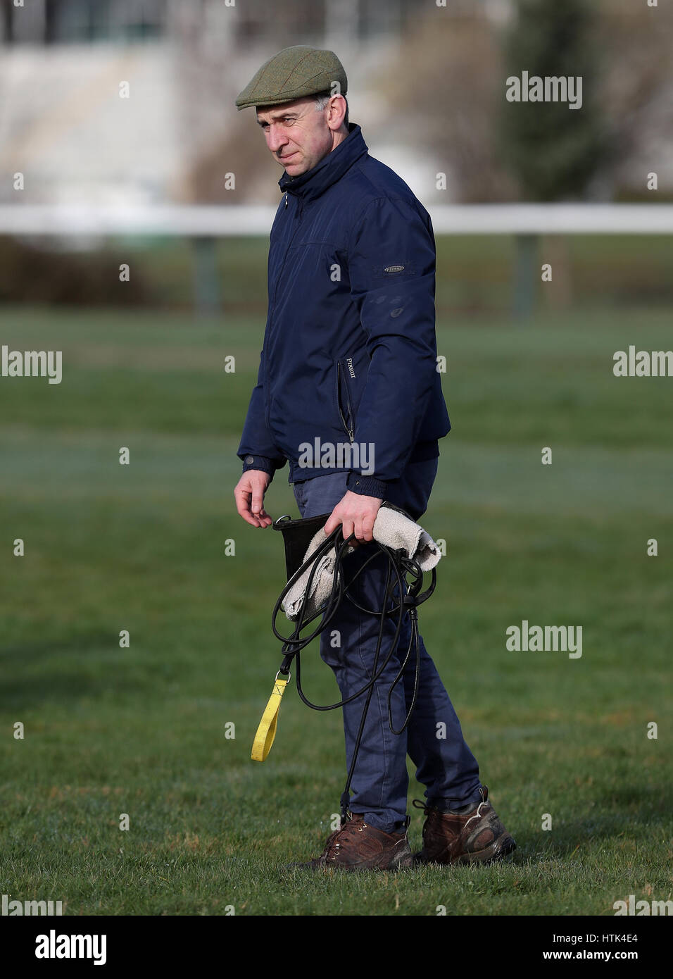 Trainer henry de bromhead on gallops hires stock photography and