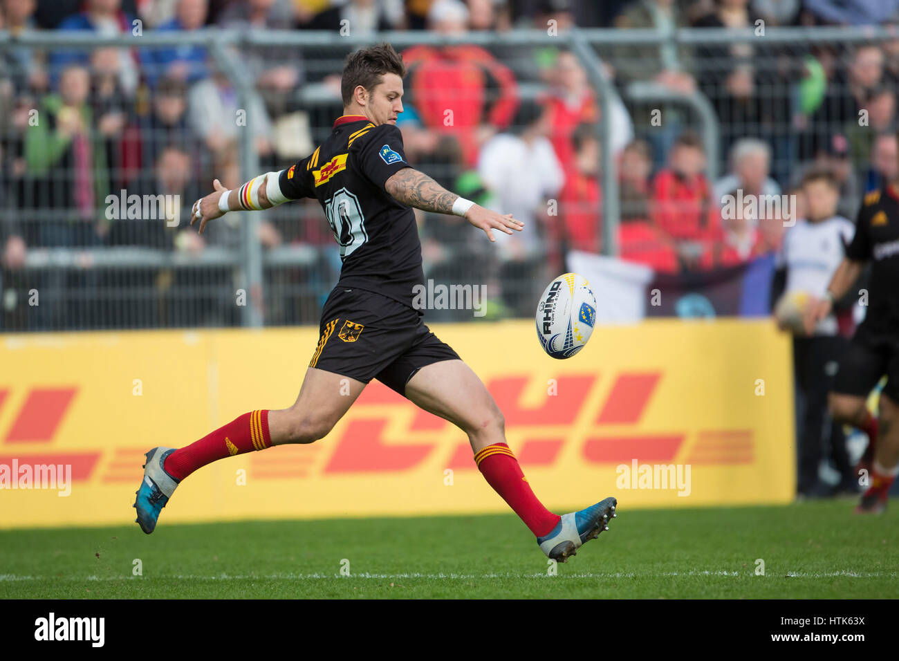 Cologne, Germany. 11th Mar, 2017. Raynor Parkinson (Germany, 10) in