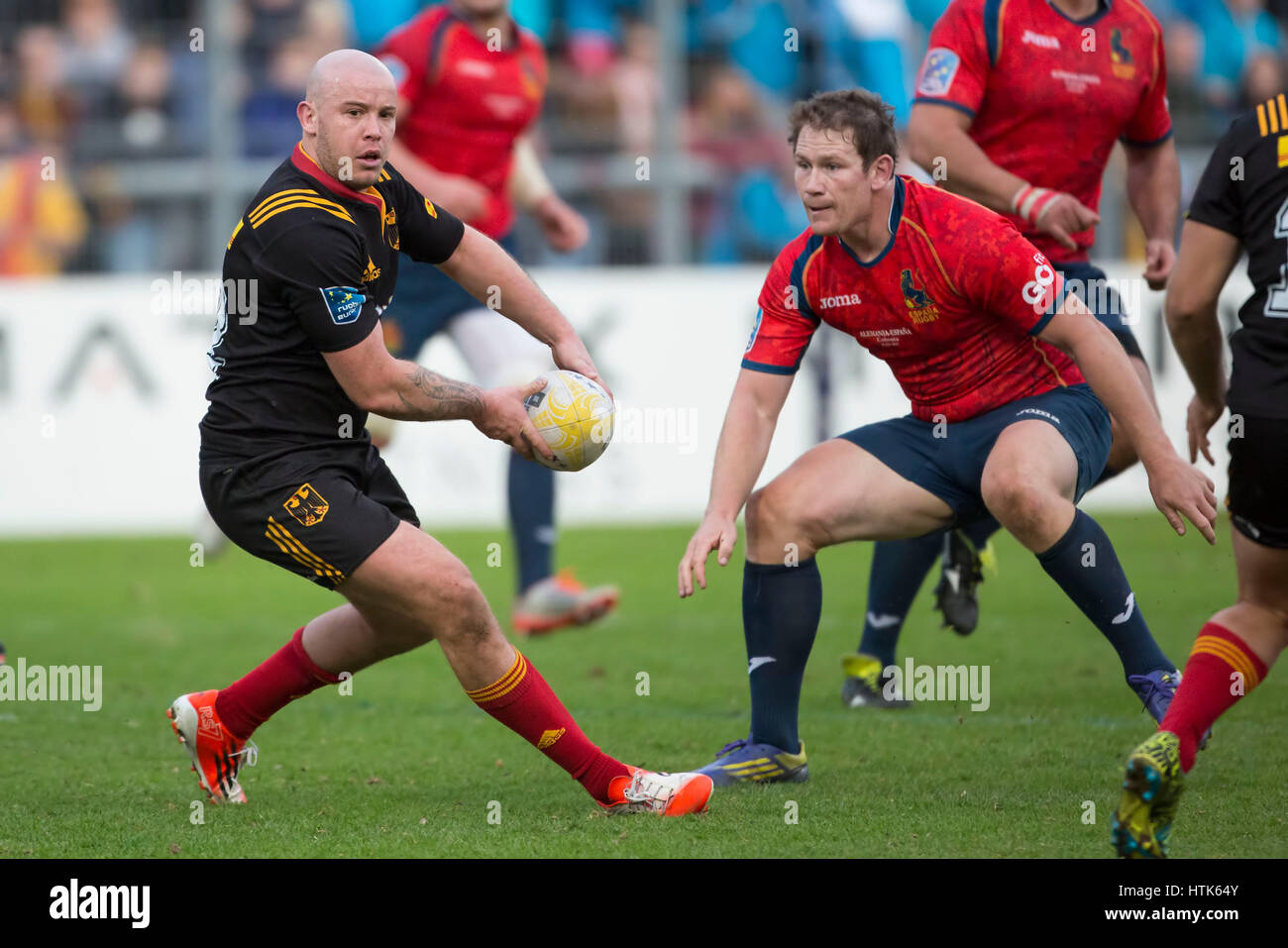 Cologne, Germany. 11th Mar, 2017. Jamie Murphy (Germany, 12) in action
