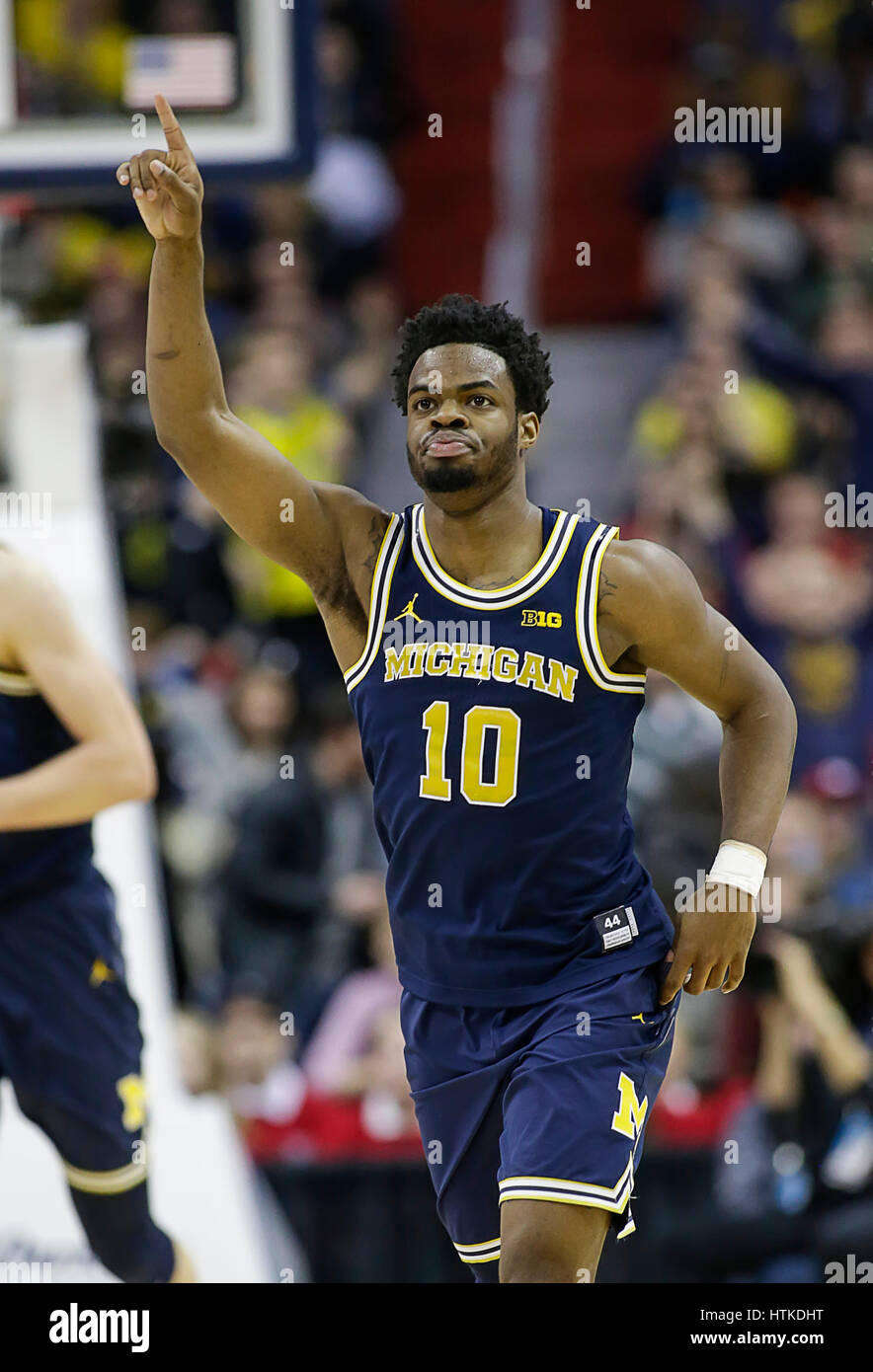 Washington, DC, USA. 12th Mar, 2017. Michigan Wolverines G 10 Derrick