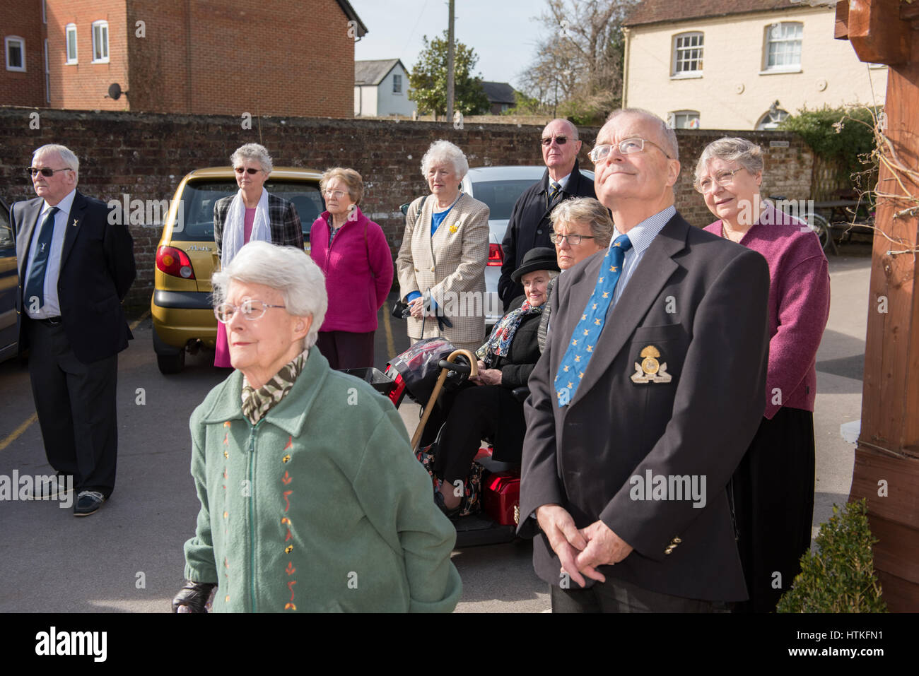 Wimborne, Dorset, UK. 13th March 2017. Commonwealth Day.. Mayor of