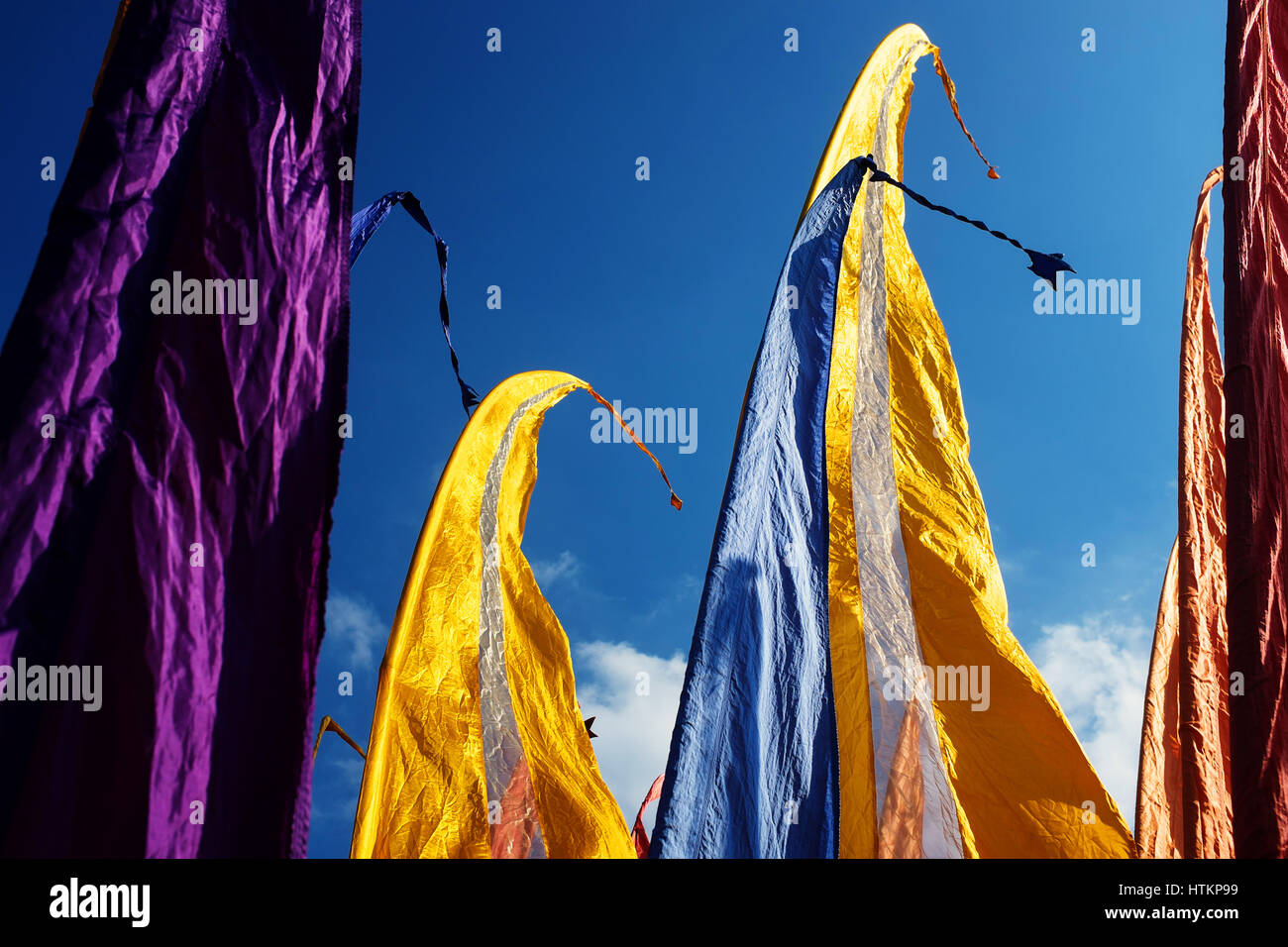 Brightly Coloured Flags High Resolution Stock Photography and Images ...