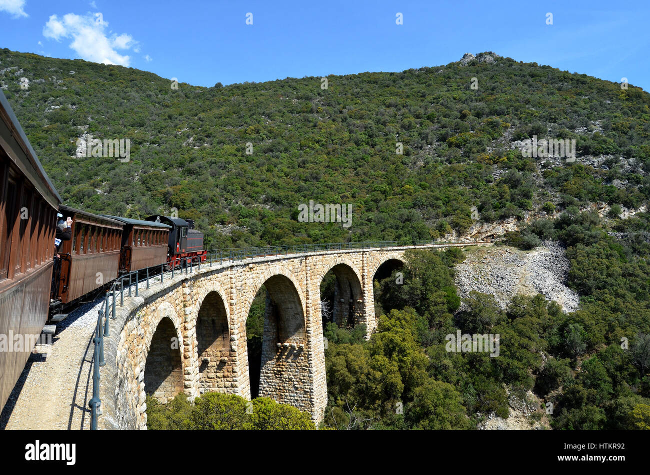 Pilionbahn, Griechenland Stock Photo