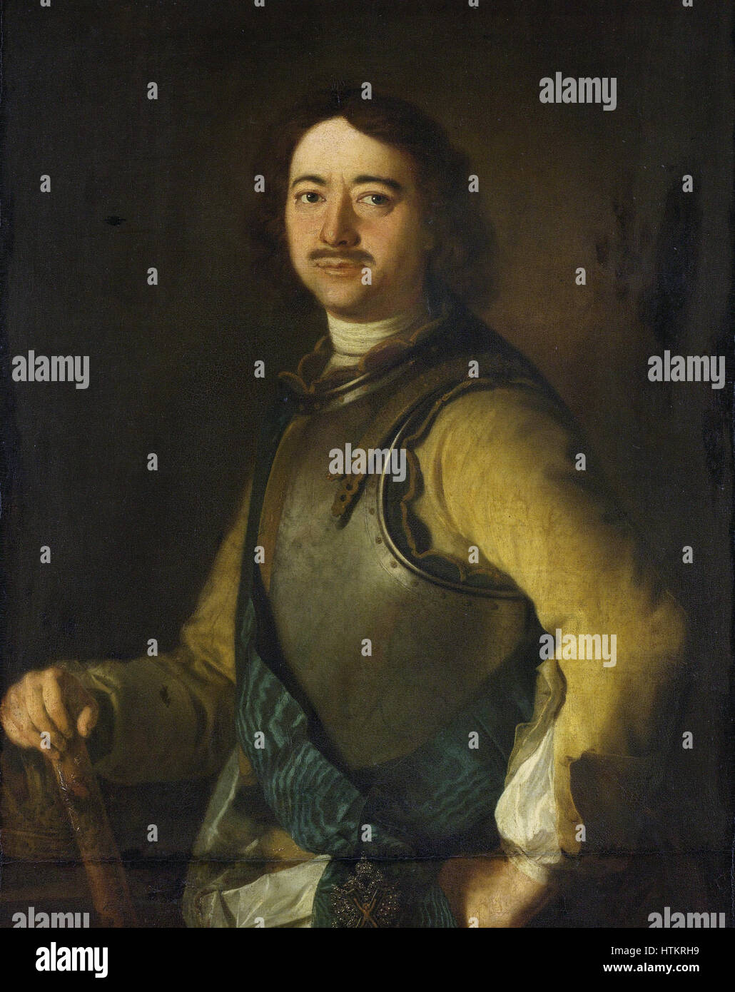 Anonymous (Russia) Peter the Great Stock Photo