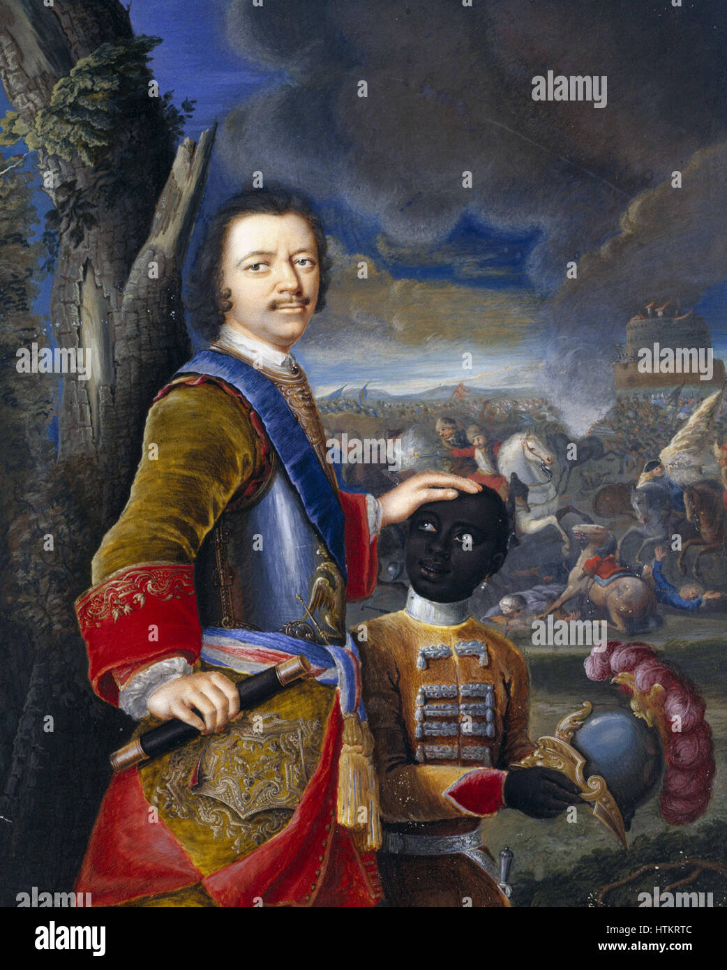 Peter the Great, Tsar of Russia Stock Photo