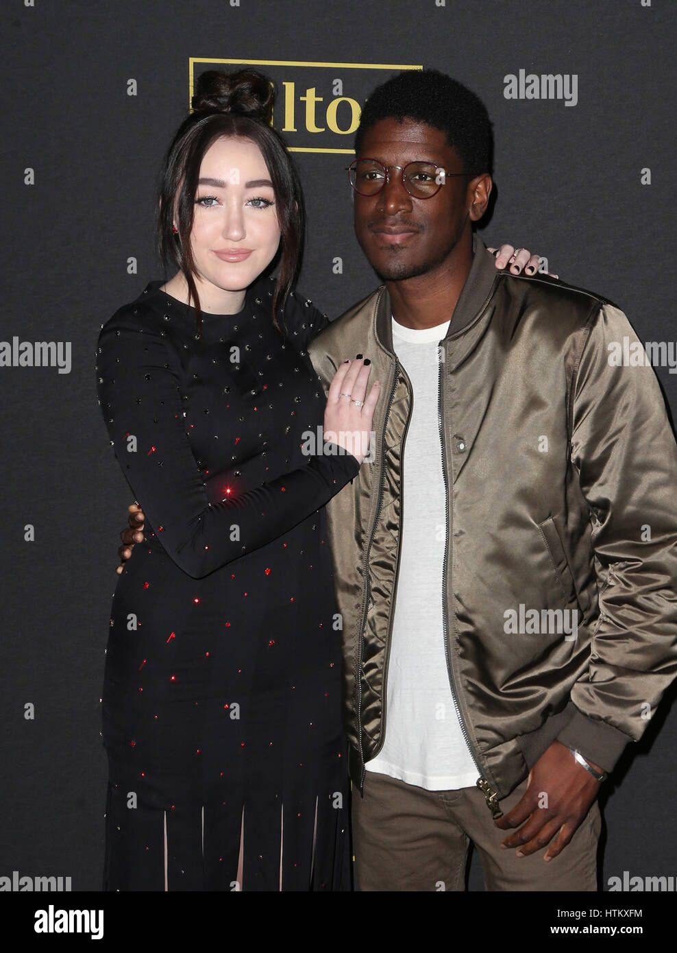 2017 Billboard Power 100  Featuring: Noah Cyrus, Labrinth, Timothy Lee McKenzie Where: Los Angeles, California, United States When: 10 Feb 2017 Stock Photo