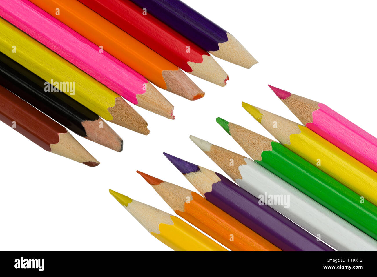 Blunt to sharp pencils hi-res stock photography and images - Alamy