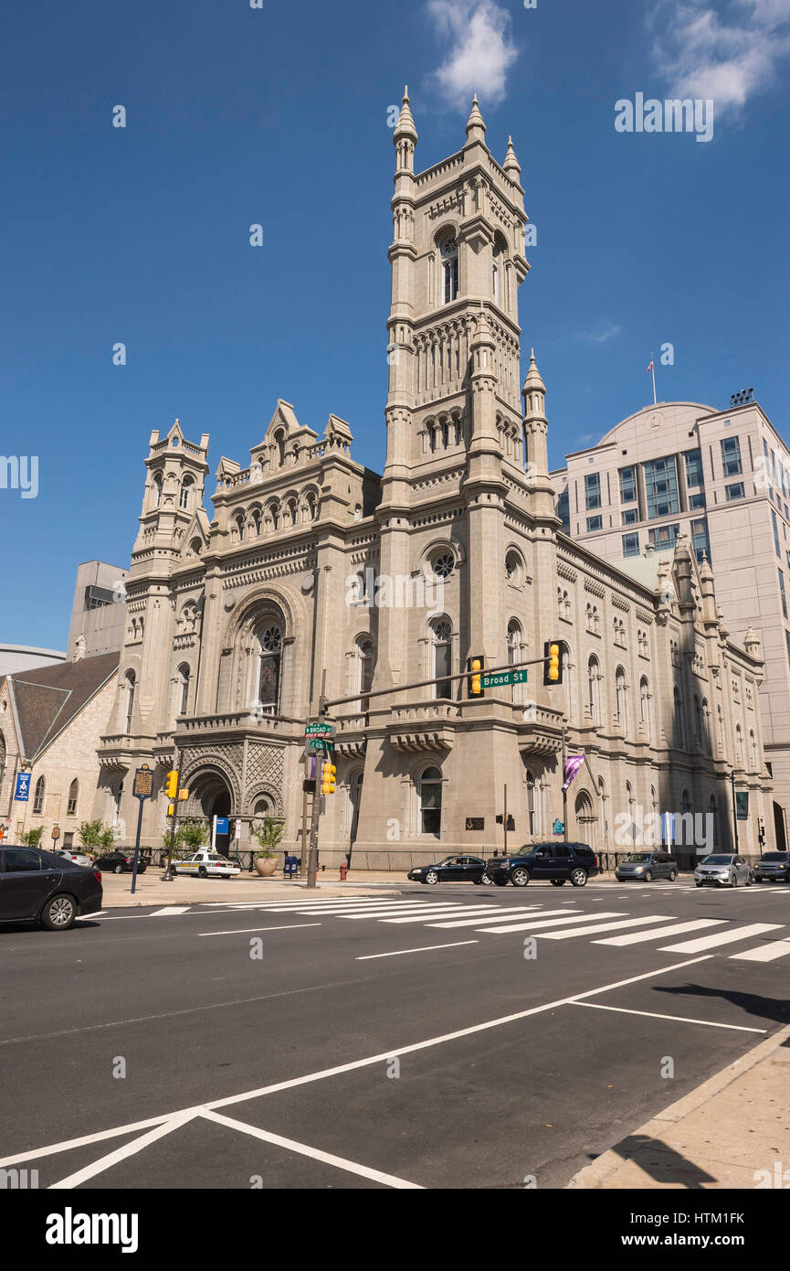 Masonic Temple, 1 North Broad Street, Philadelphia, Pennsylvania, USA Stock Photo