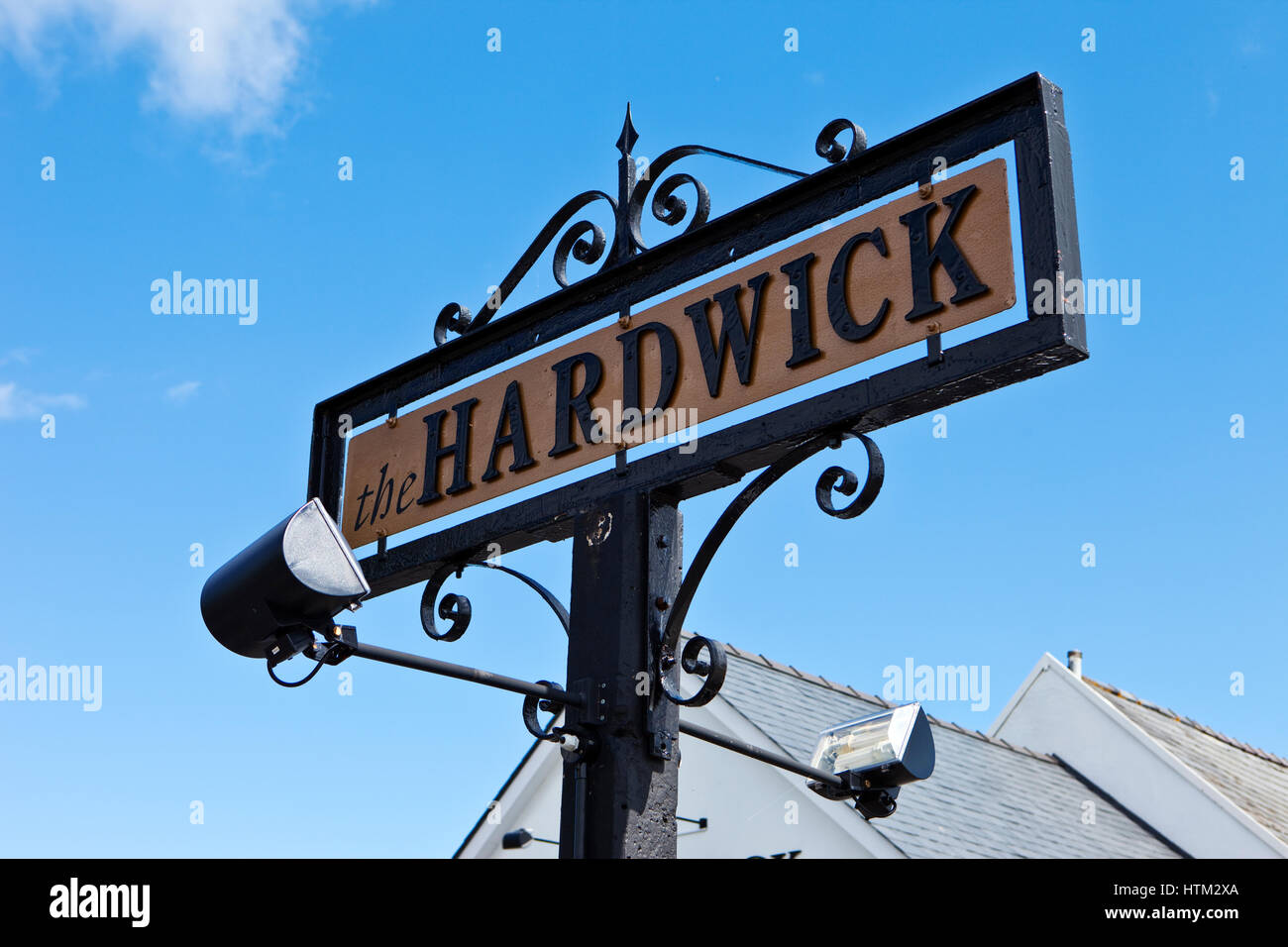 The Hardiwick, owned by Stephen Terry, celebrity Chef and Owner, Abergavenny, Wales, United Kingdom Stock Photo
