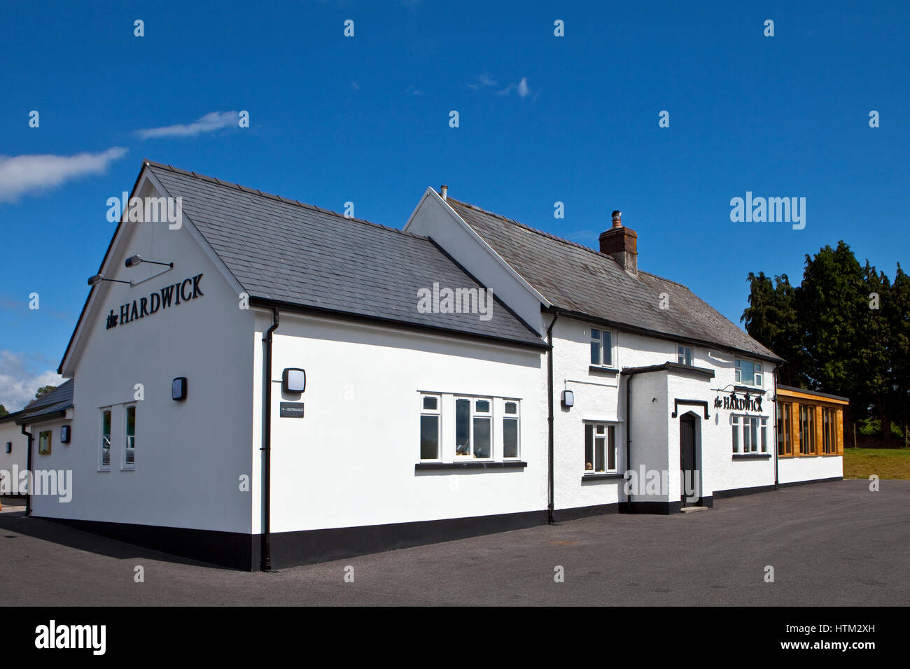 The Hardiwick, owned by Stephen Terry, celebrity Chef and Owner, Abergavenny, Wales, United Kingdom Stock Photo