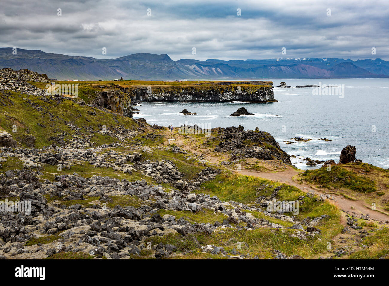 Icelandic coast Stock Photo