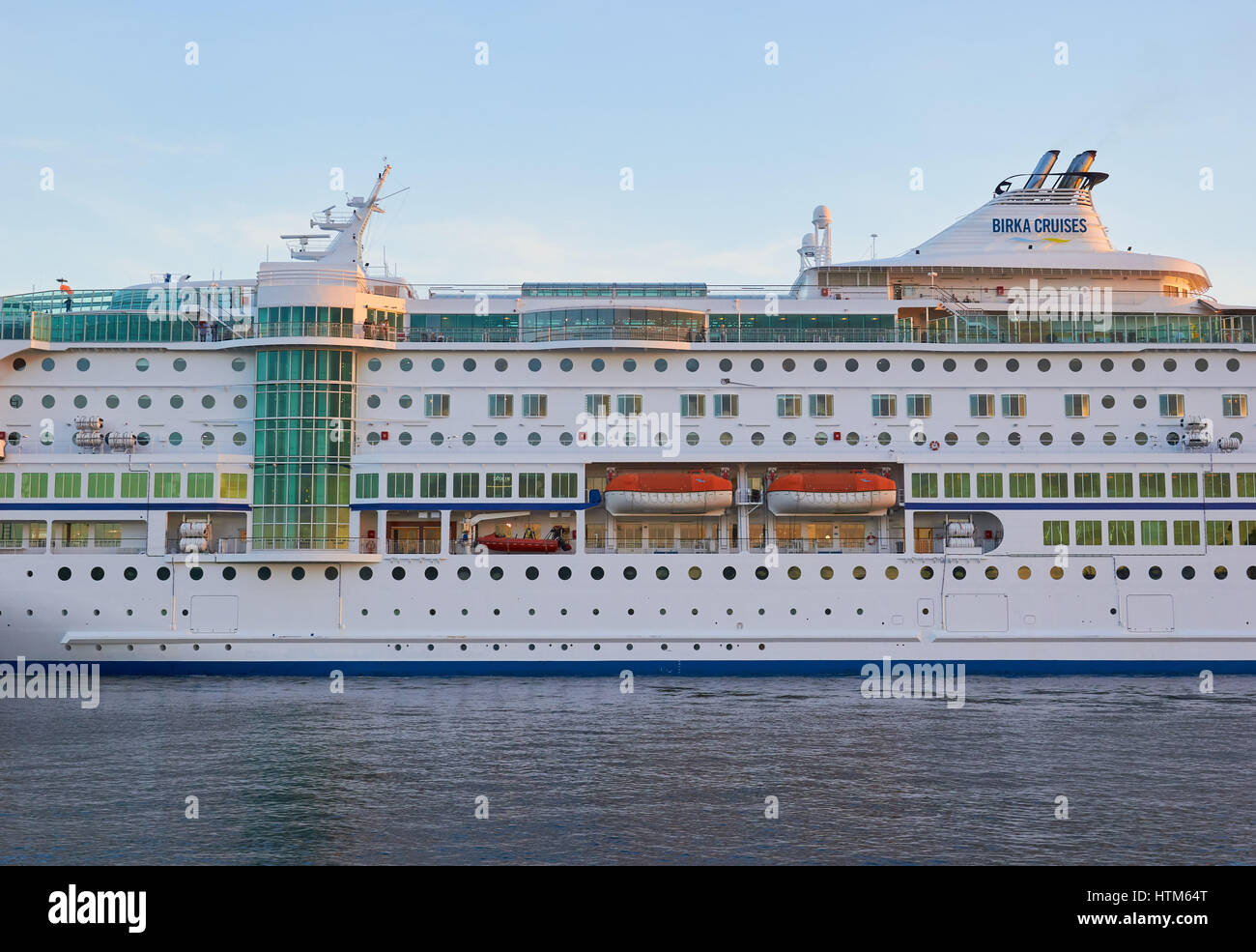 Birka Cruises Liner Sweden Scandinavia Stock Photo Alamy