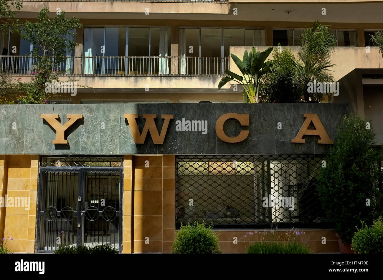 The Young Women’s Christian Association “YWCA” building in Beirut, Lebanon. Stock Photo