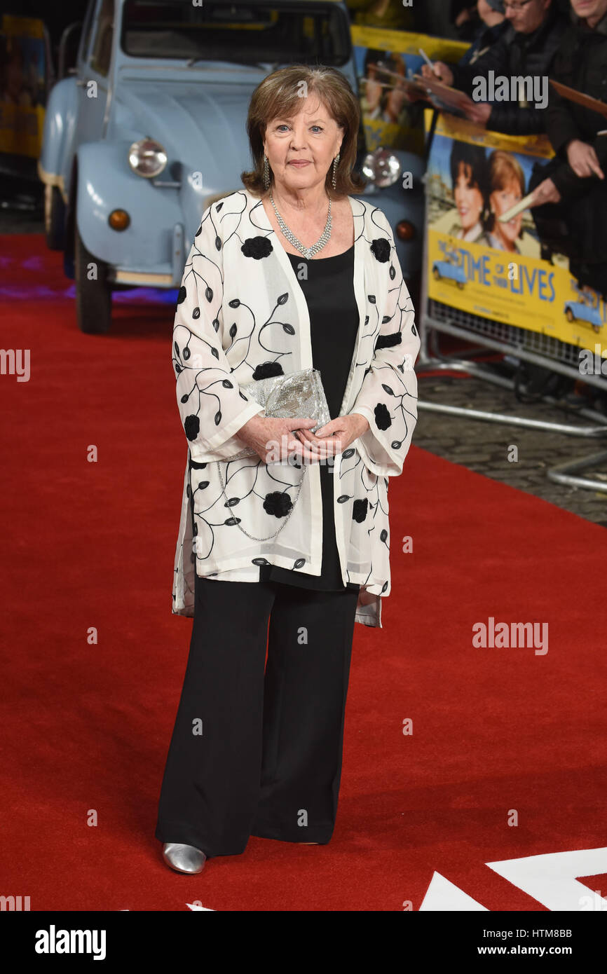 Pauline Collins,World Premiere Of 'The Time of Their Lives',Curzon Mayfair,London.UK Stock Photo