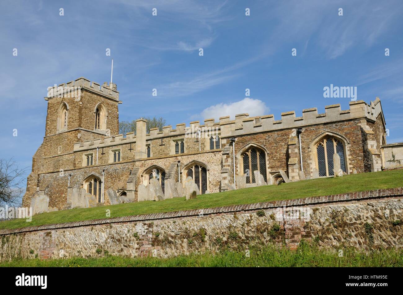 St Mary the Virgin Church, Potton, Bedfordshire Stock Photo Alamy