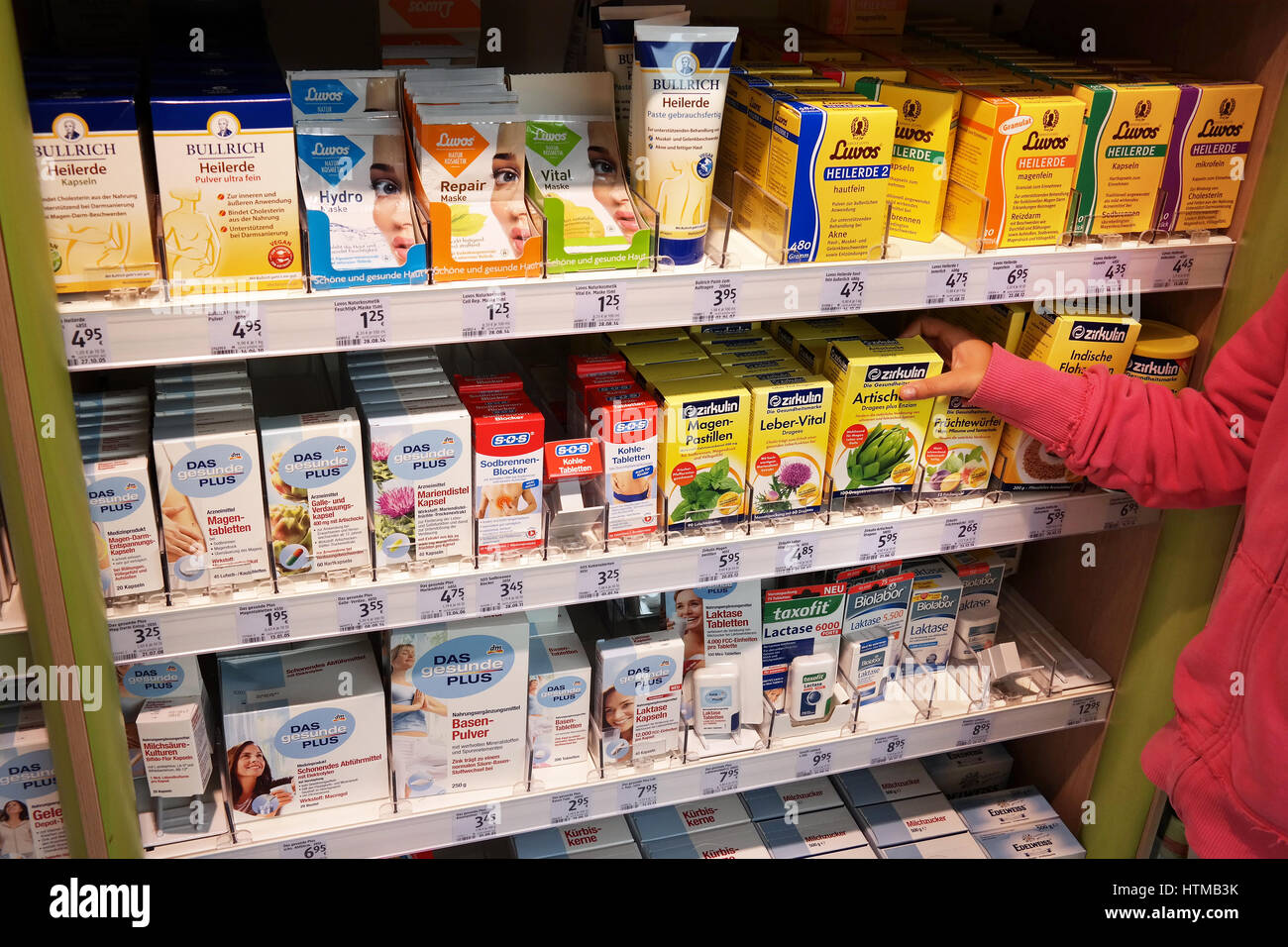 Drug store brand product hi-res stock photography and images - Alamy