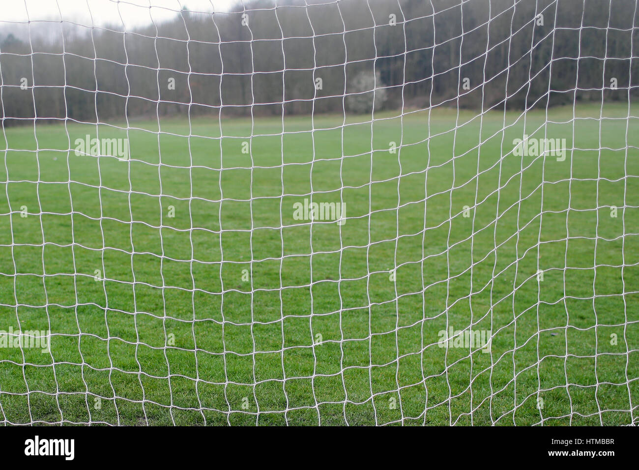 Football Field Goal Stock Photo Alamy