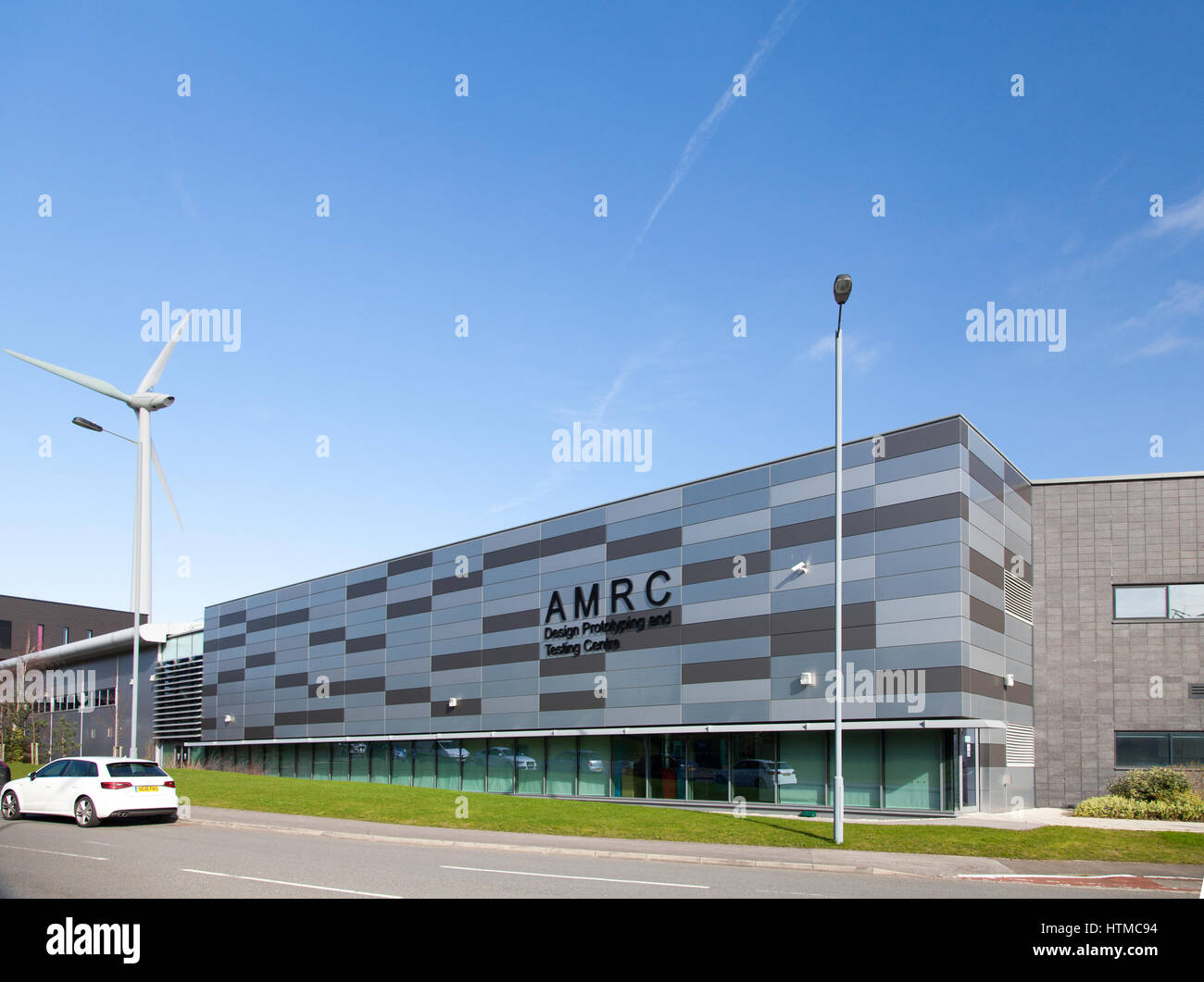 The Advanced Manufacturing Park (AMP) is a technology park, situated  between Rotherham and Sheffield in South Yorkshire Stock Photo - Alamy