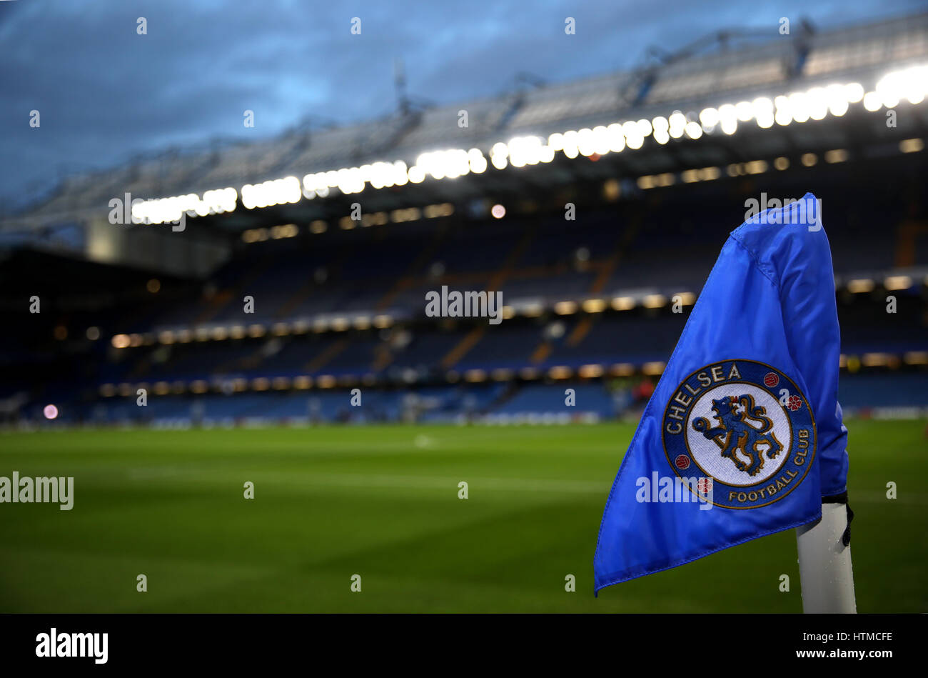 A View Of A Corner Flag Before The Emirates Fa Cup, Quarter Final Match 