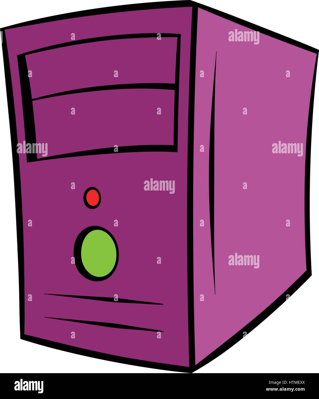 Computer system unit icon cartoon Stock Vector Image & Art - Alamy