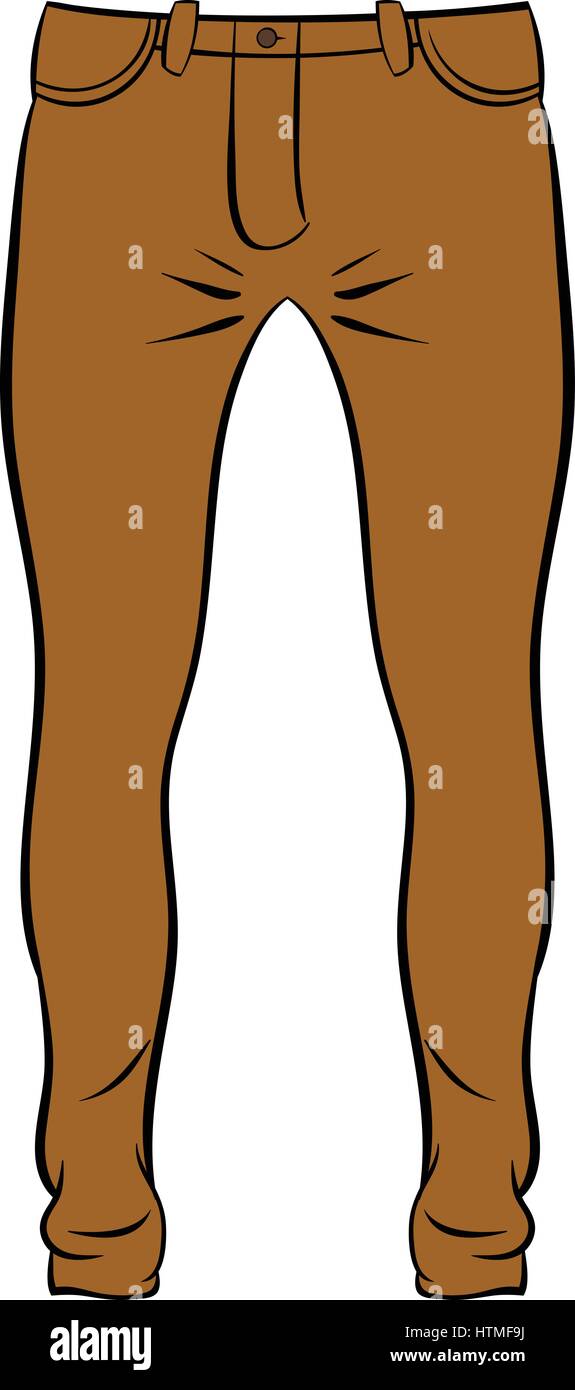 Mens trousers icon cartoon Stock Vector Image & Art - Alamy