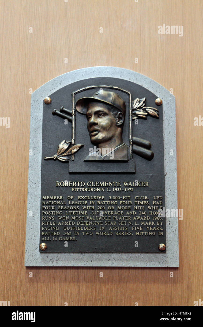 Clemente, Roberto  Baseball Hall of Fame