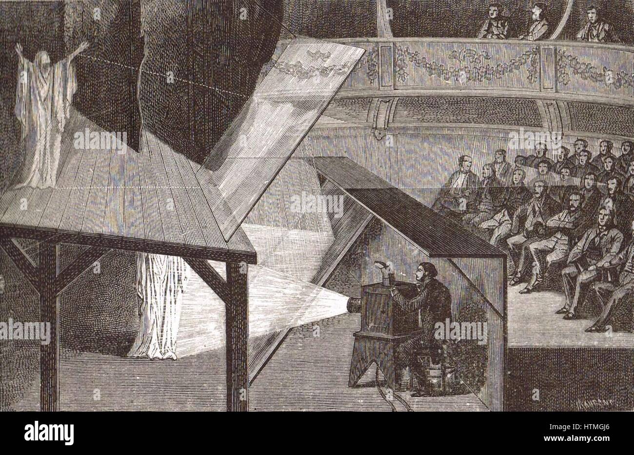 Theatre ghost effect hires stock photography and images Alamy