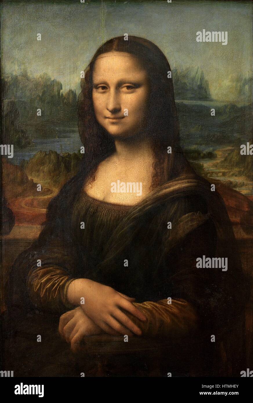Leonardo Da Vinci 'Mona Lisa' 1503-1506 Stock Photo
