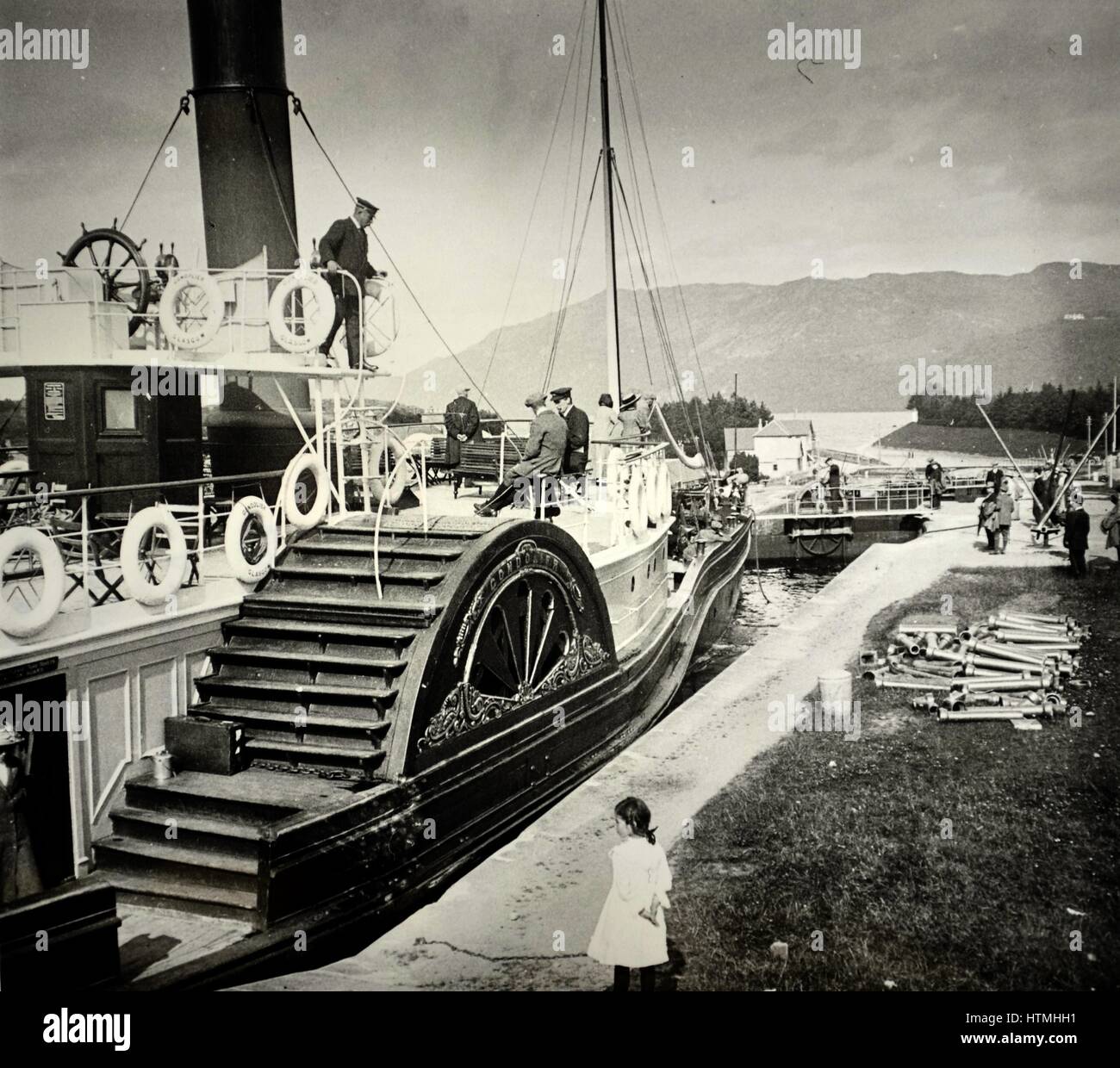 Paddle steamer near fort william hires stock photography and images