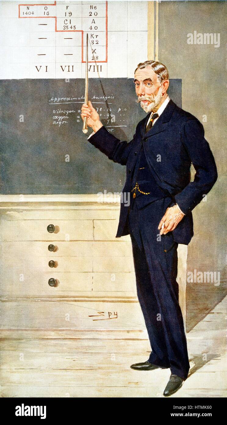 Ward Ramsay Images William Ramsay (1852-1916) Scottish chemist. With Rayleigh discovered ...