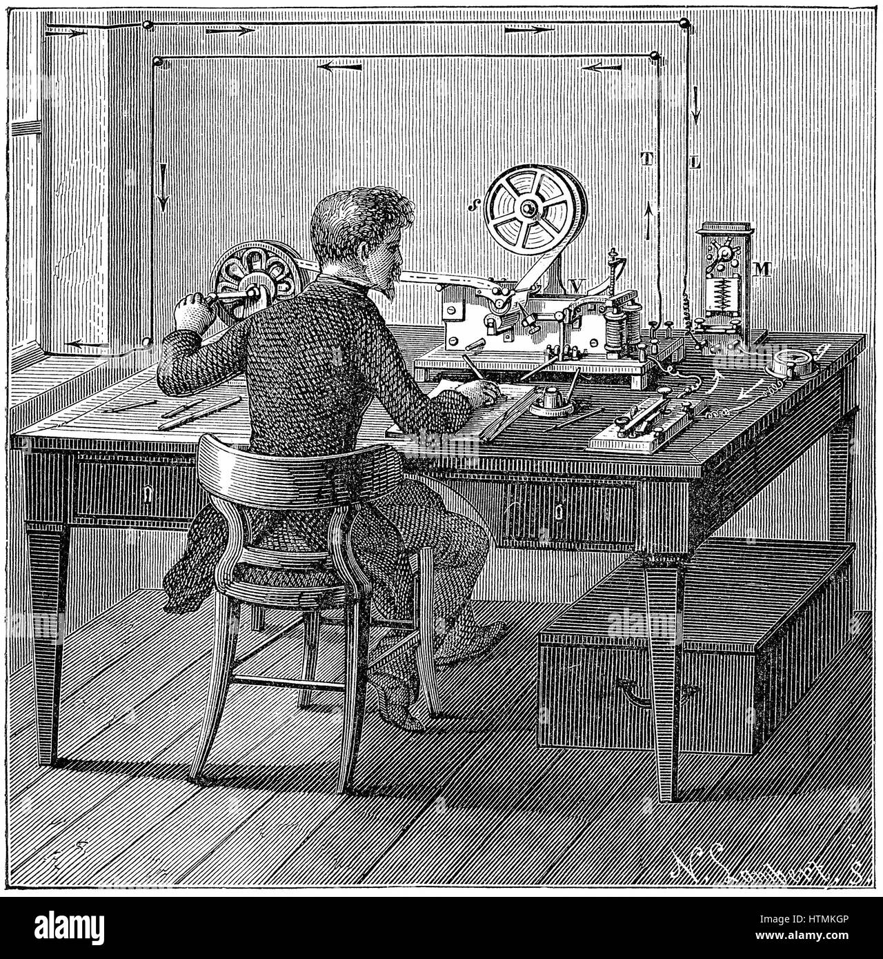 Telegraph Communication Clip Art