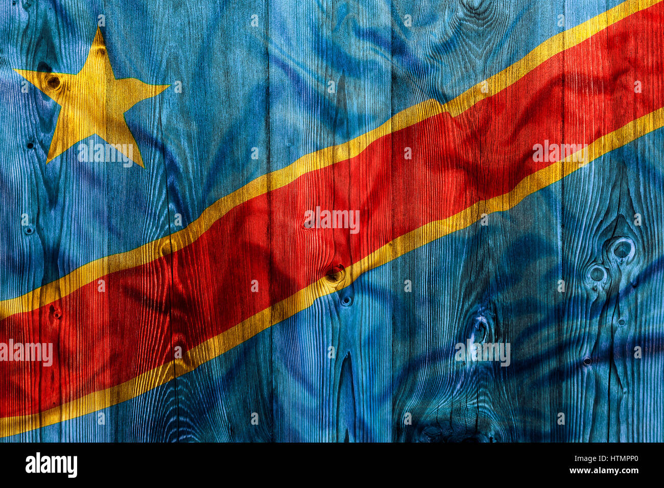 Flag of congo hi-res stock photography and images - Alamy