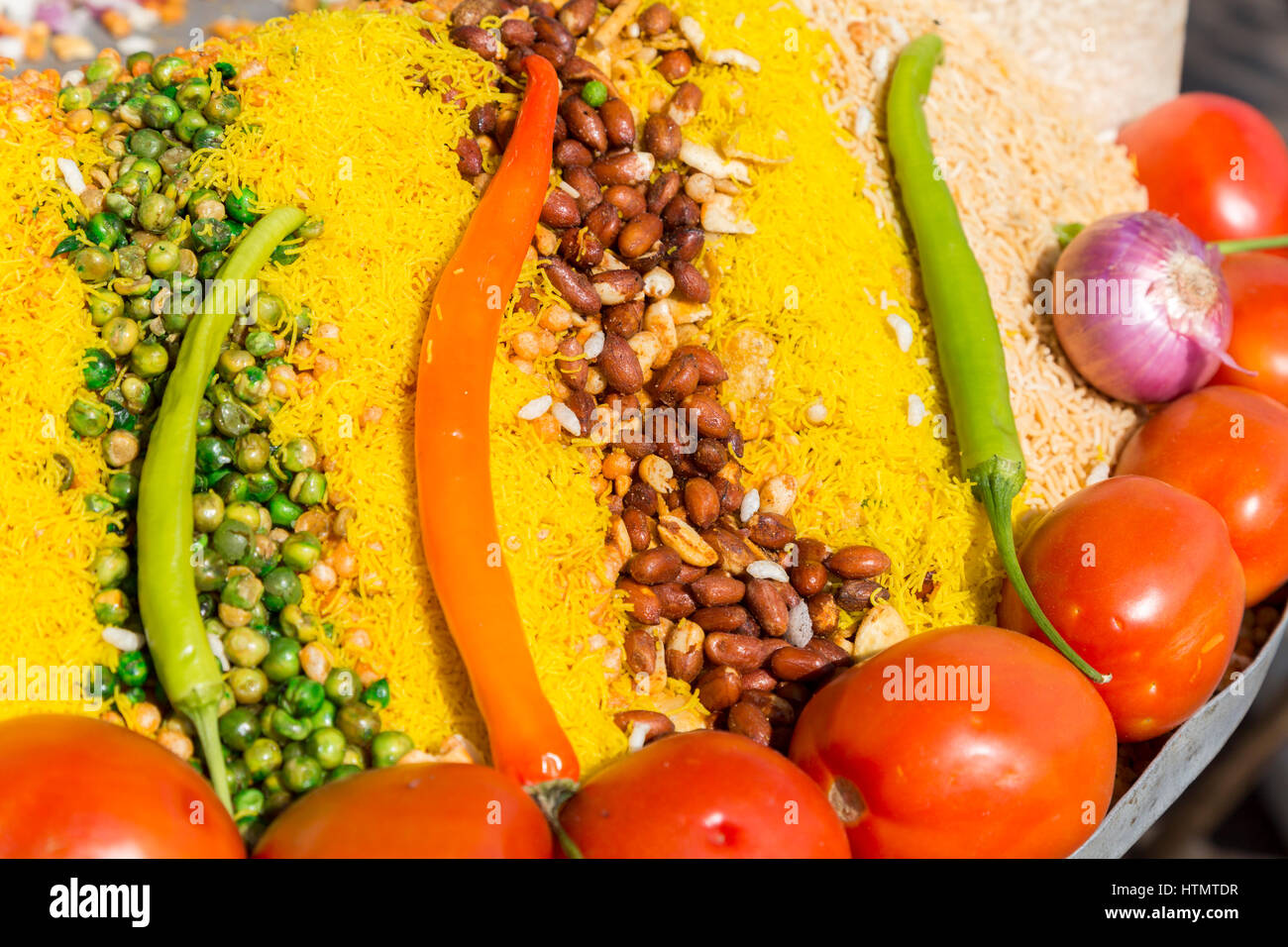 Streetfood, Jaipur, Rajasthan, India Stock Photo