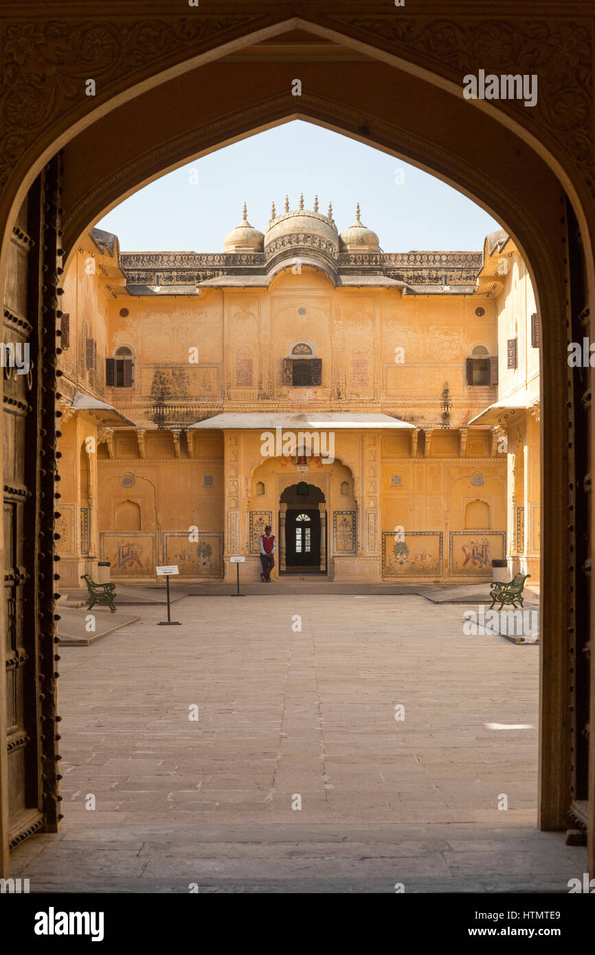 Fort Nahargarh, Rajasthan, India Stock Photo