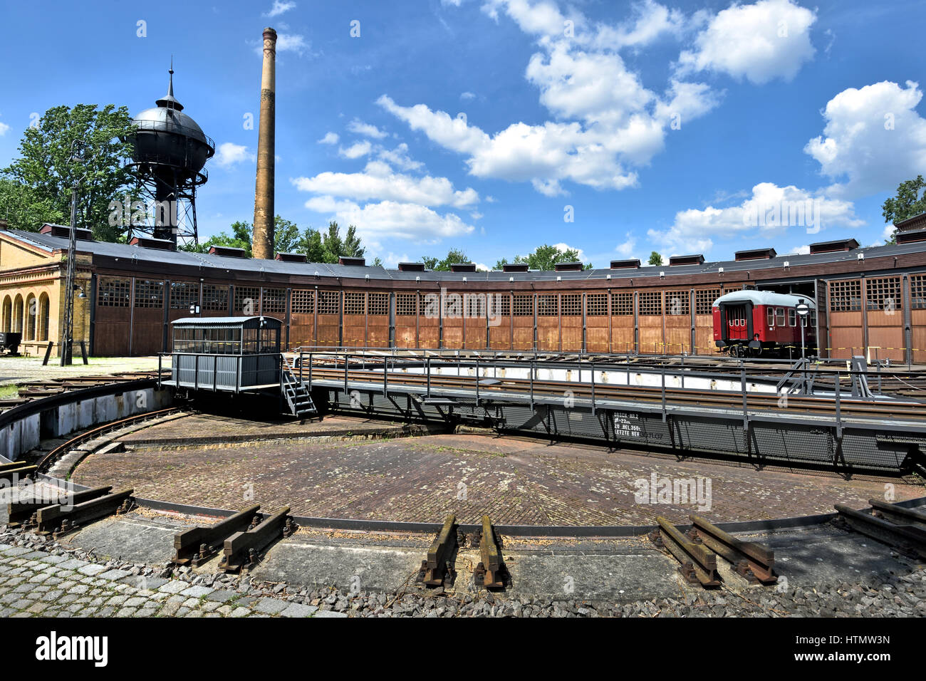 Museum of Technology (The Deutsches Technikmuseum, scientific and technical collection. ) Germany  Berlin Kreuzberg Stock Photo