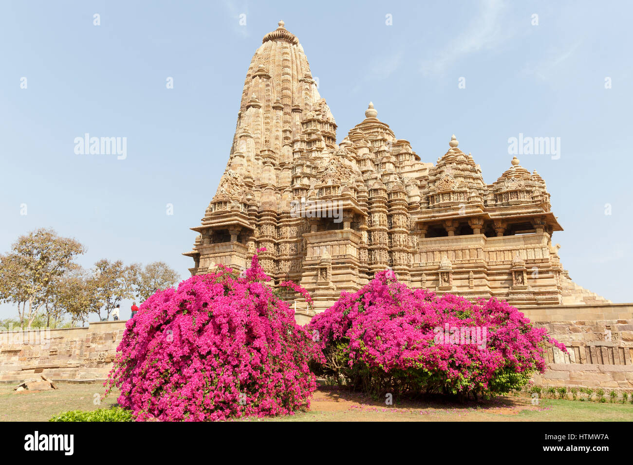 Kandariya Mahadeva Temple, Temple District of Khajuraho, Khajuraho, Madhya Pradesh, India Stock Photo