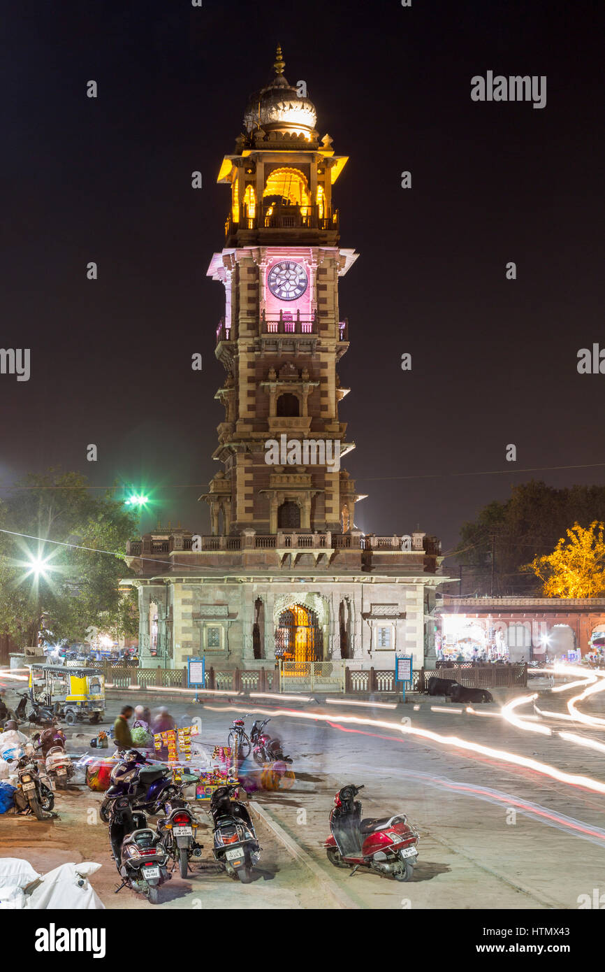 Clock Tower and Sardar Market, Jodhpur, India Stock Photo Alamy