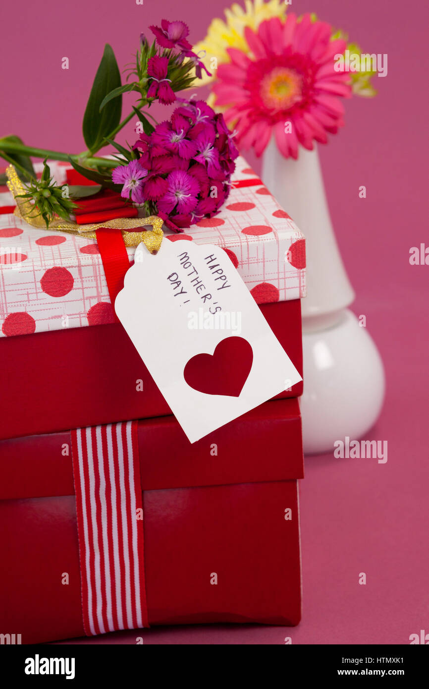 mothers day card and gift