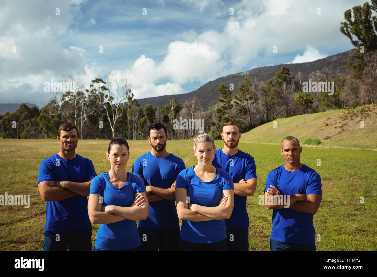 Female coach sports arms crossed hi-res stock photography and images ...