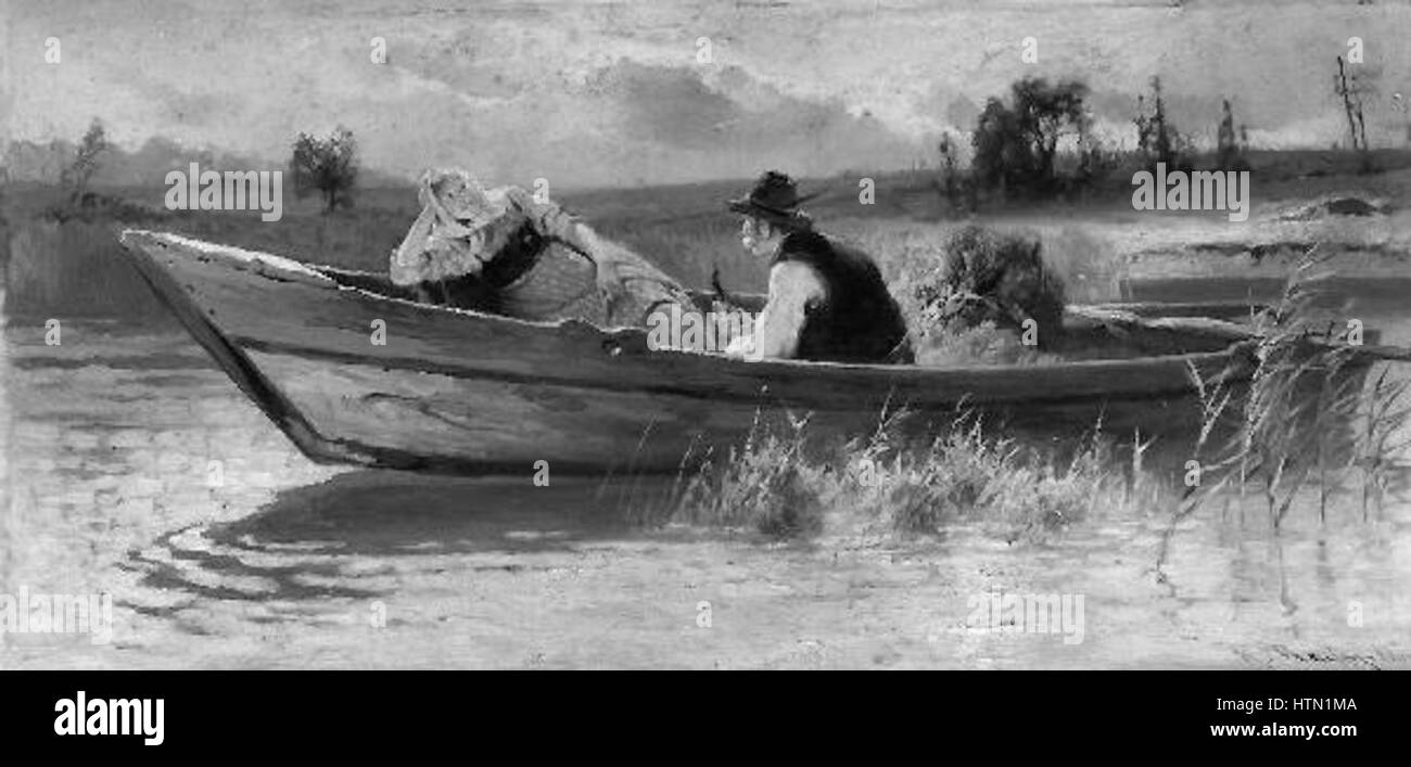 Karl Raupp 1837-1918 - Na ceste k domovu Stock Photo - Alamy