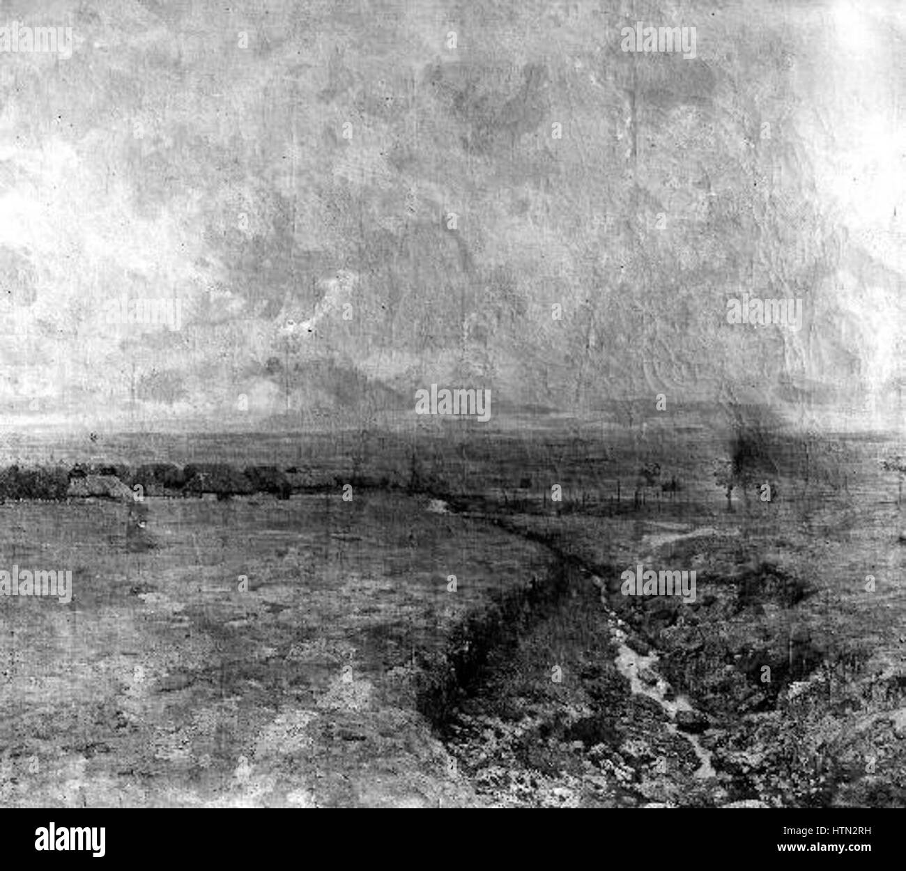 Vaclav Jansa 21.10.1859-29.6.1913 - Krajina u Lipan Stock Photo