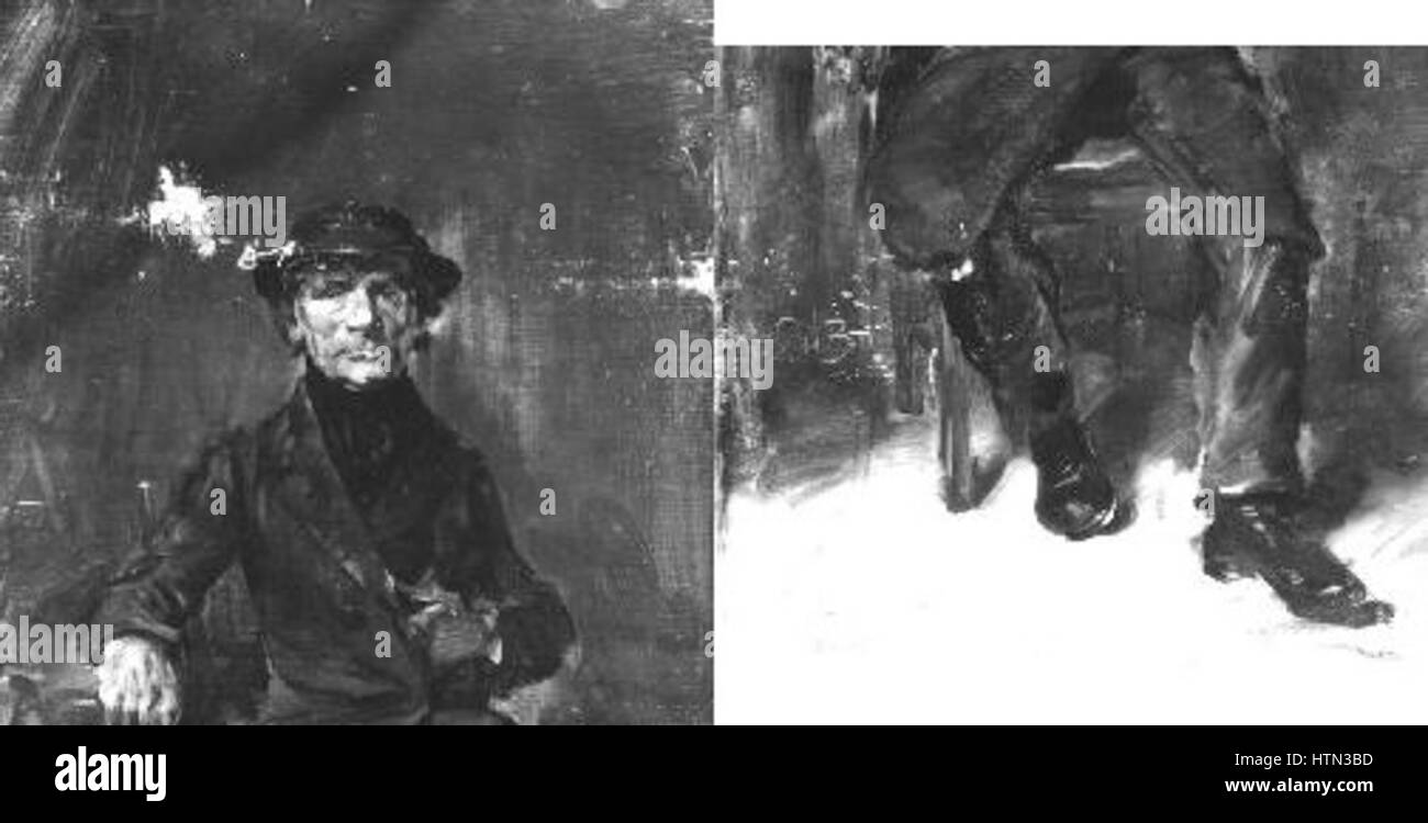 Wilhelm Busch 1832-1908 - Sedici muz Stock Photo