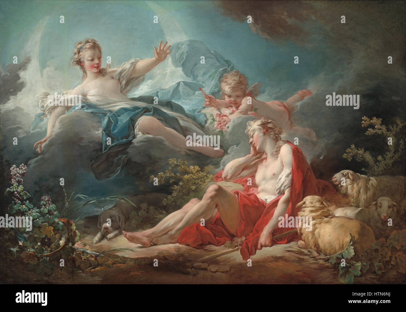 Diana and Endymion A31382 Stock Photo - Alamy