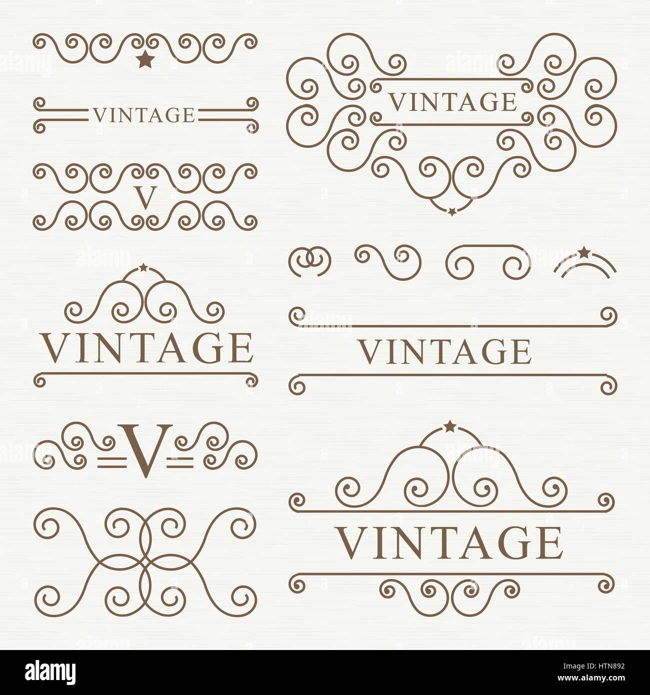 ornament vintage design Stock Vector Image & Art Alamy